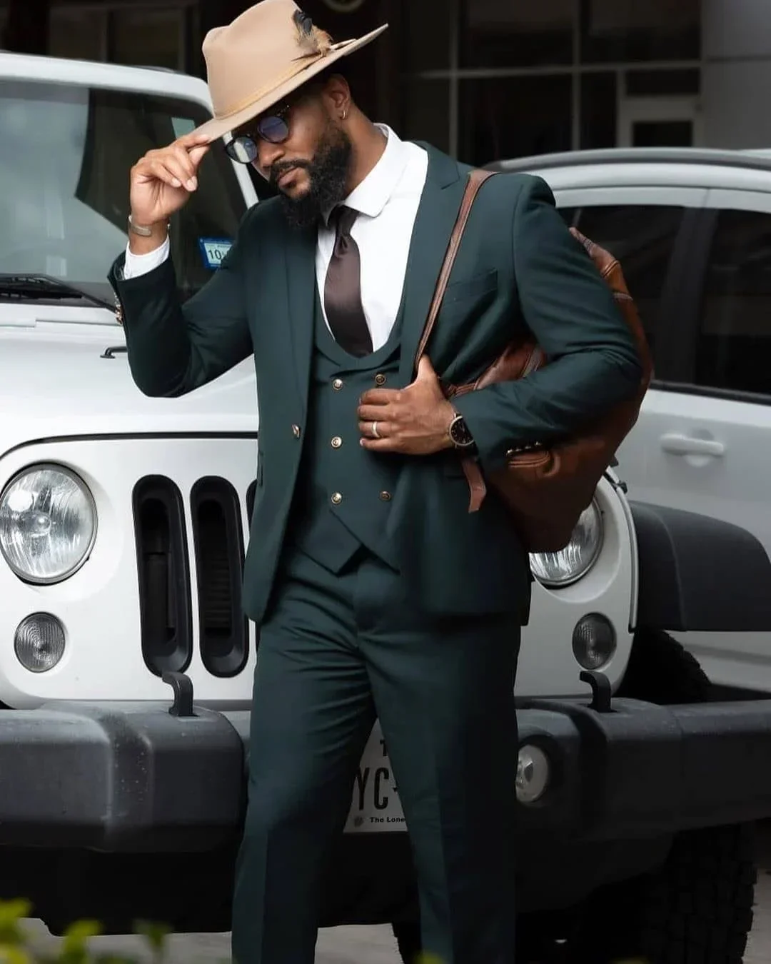 Setelan Pria 3 Potong Warna Hi - Mens Fashion Blazer ulasan dan harga