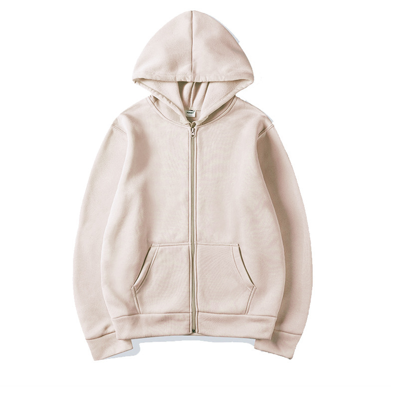 Sweater Hoodie Kasual Musim Gu - Men'S Fashion Zipper Hoodie ulasan dan harga