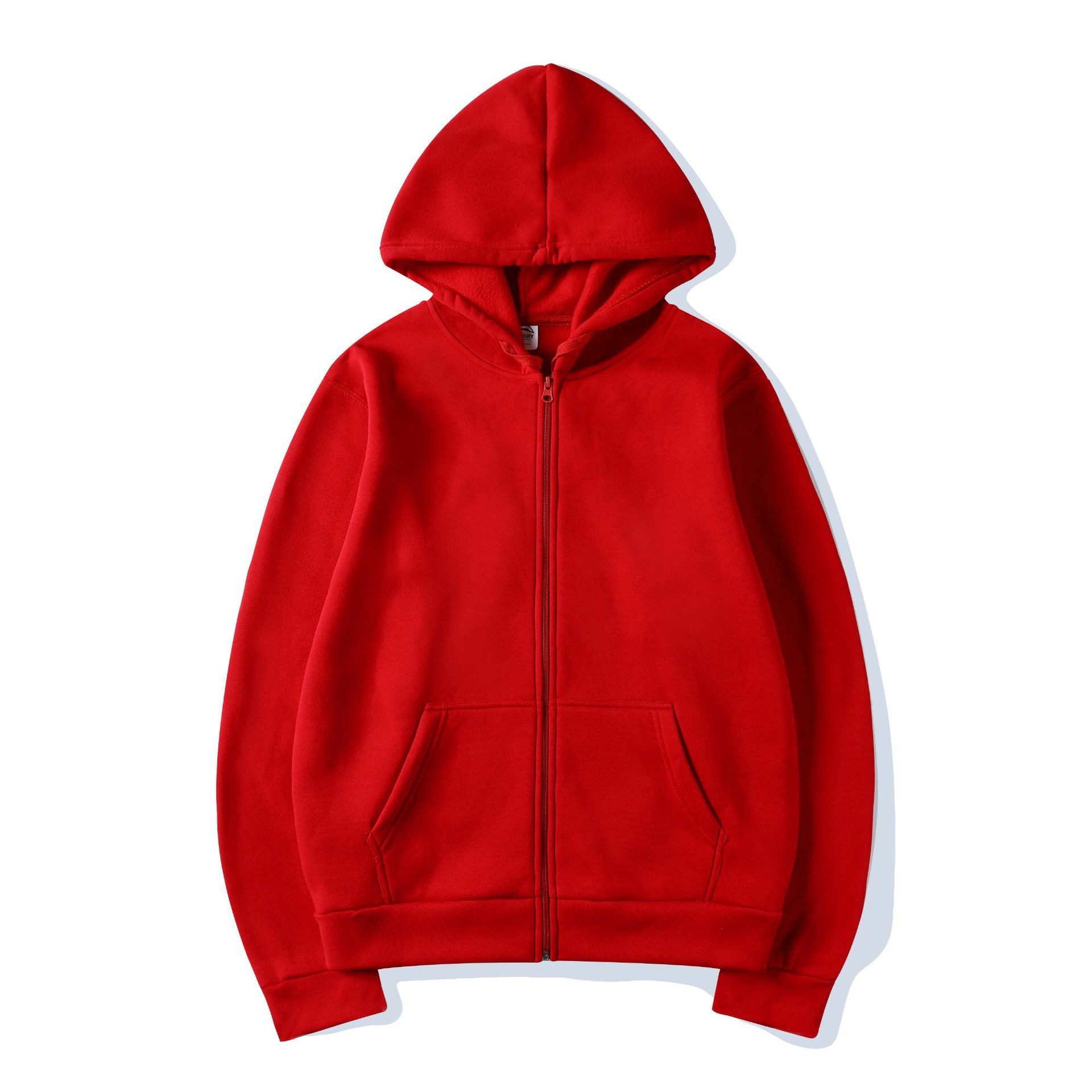 Sweater Hoodie Kasual Musim Gu - Men'S Fashion Zipper Hoodie ulasan dan harga