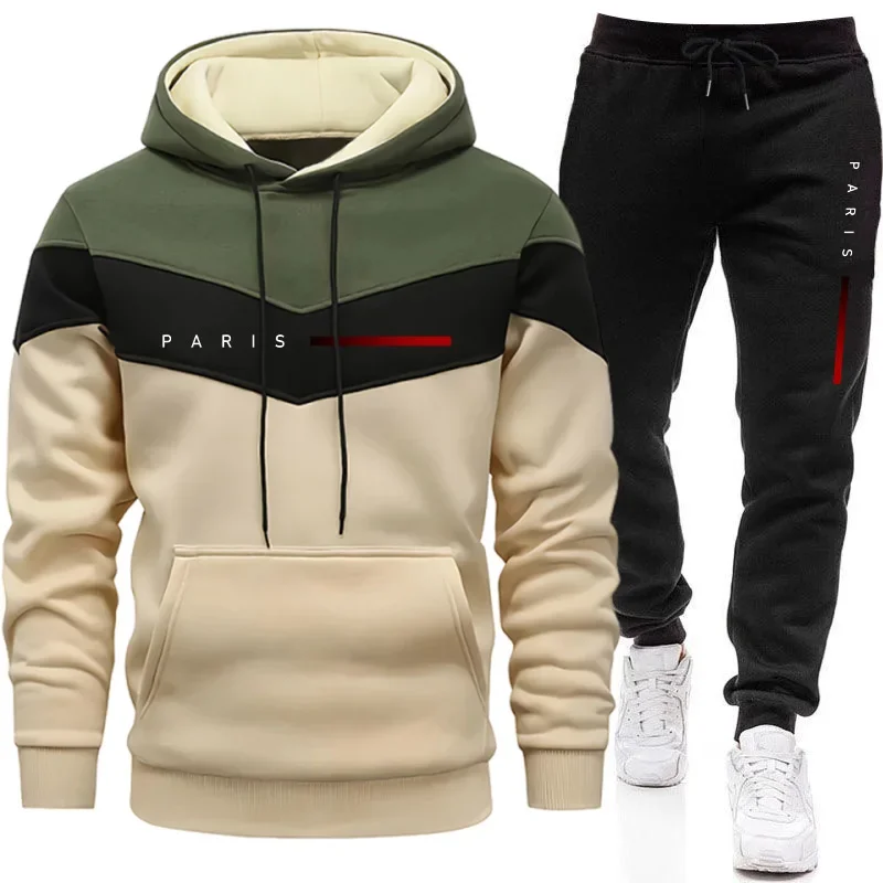 Setelan Hoodie Pria Paris Fash - Paris Fashion Men ulasan dan harga
