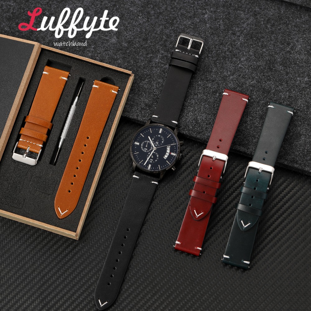 Tali Jam Tangan Kulit Asli Pri - Mens Fashion In 1920 ulasan dan harga