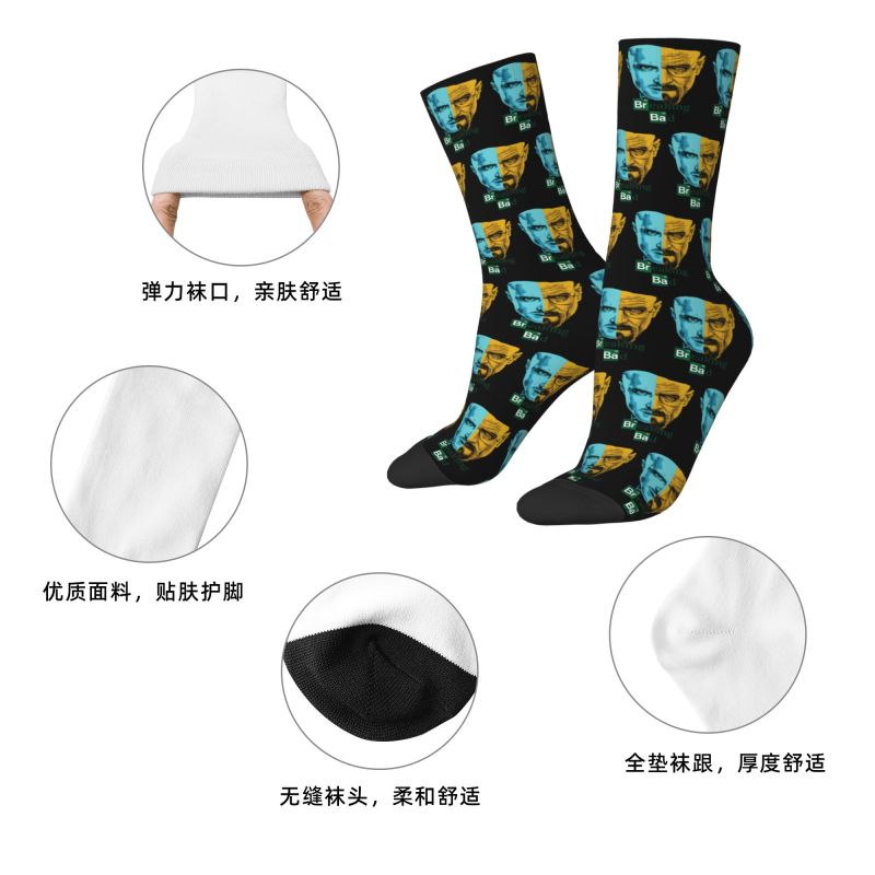Kaos Kaki Custom Fashion Cetak - Mens Fashion Show ulasan dan harga