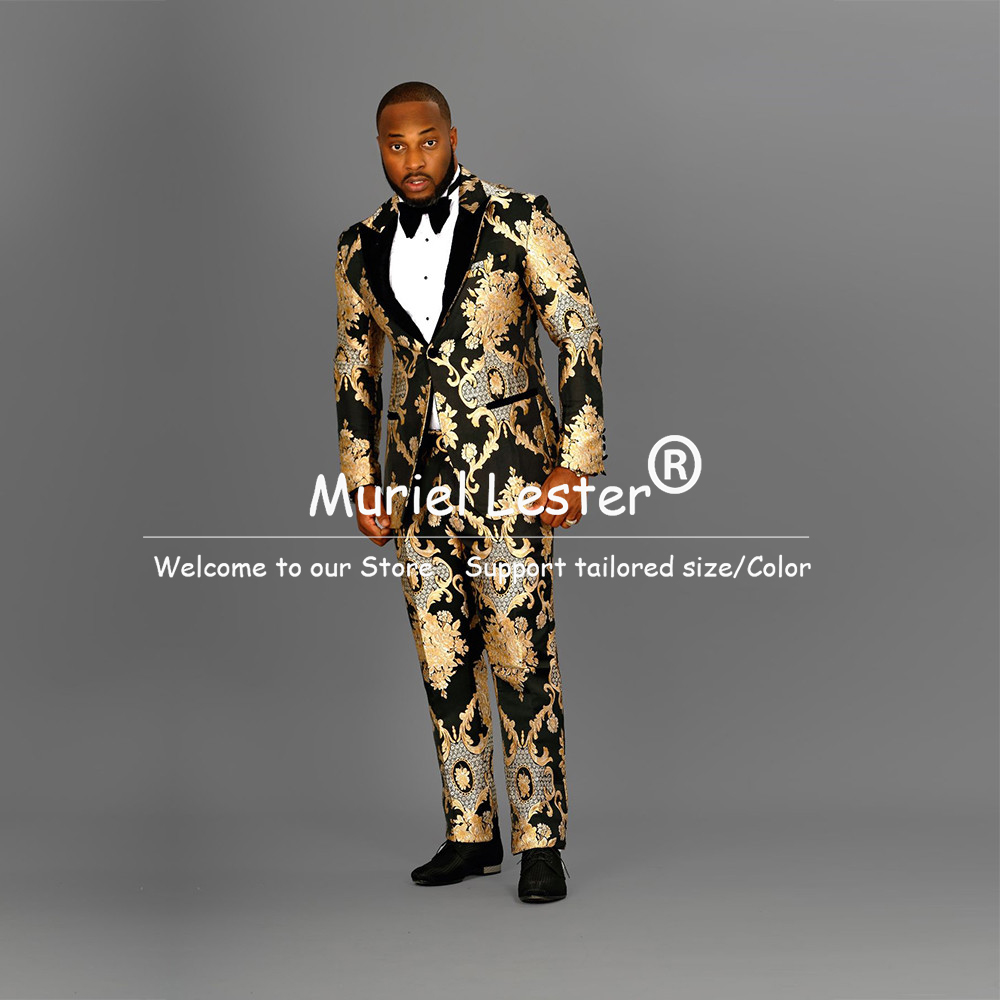 Setelan Pria Motif Bunga Vinta - Mens Fashion Blazer ulasan dan harga