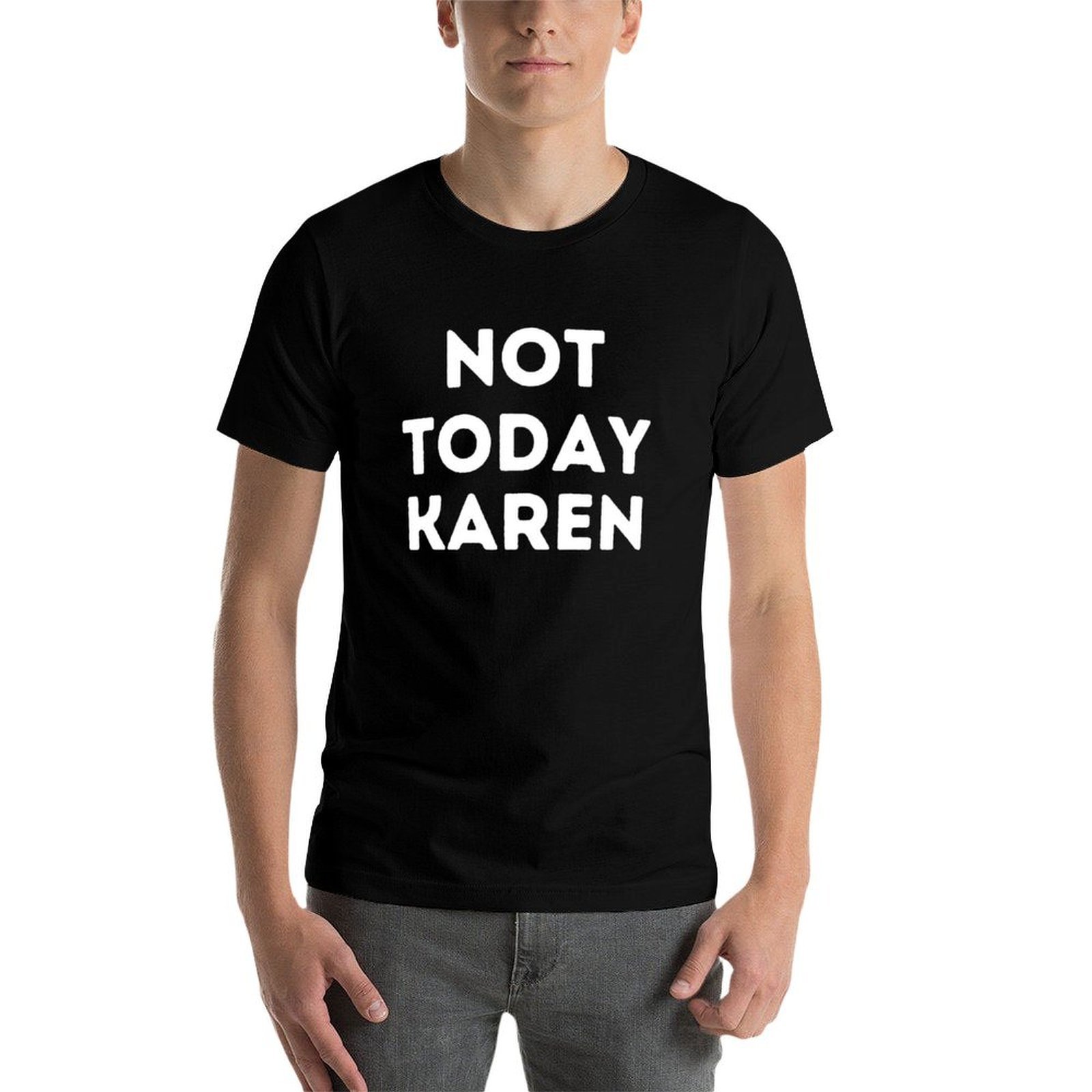Not Today Karen Kaos Pola Fash - Men'S Fashion Today ulasan dan harga