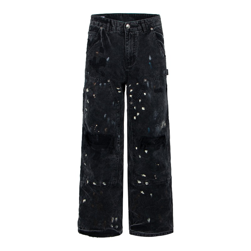 Celana Denim Kaki Lebar Model  - Men'S Fashion With Baggy Jeans ulasan dan harga