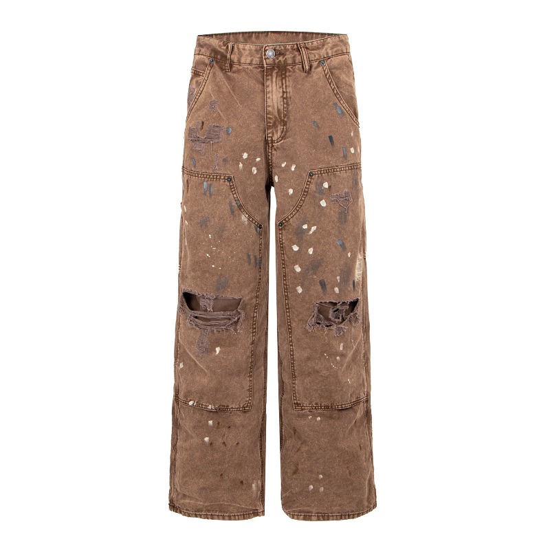 Celana Denim Kaki Lebar Model  - Men'S Fashion With Baggy Jeans ulasan dan harga