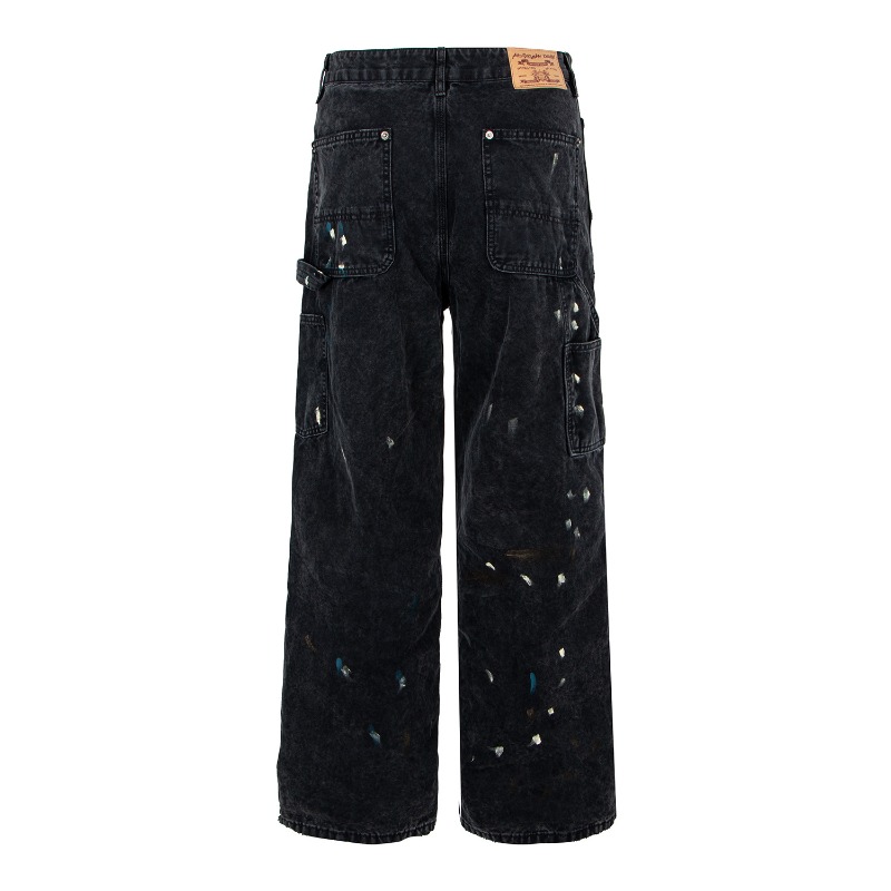 Celana Denim Kaki Lebar Model  - Men'S Fashion With Baggy Jeans ulasan dan harga